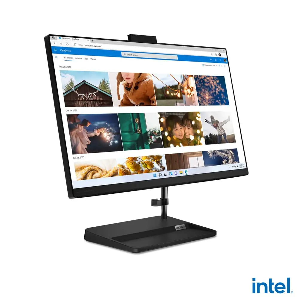ORDINATEUR DE BUREAU ALL-IN-ONE LENOVO IdeaCentre 3 24IAP7 — vue 3 — Connecto.ma