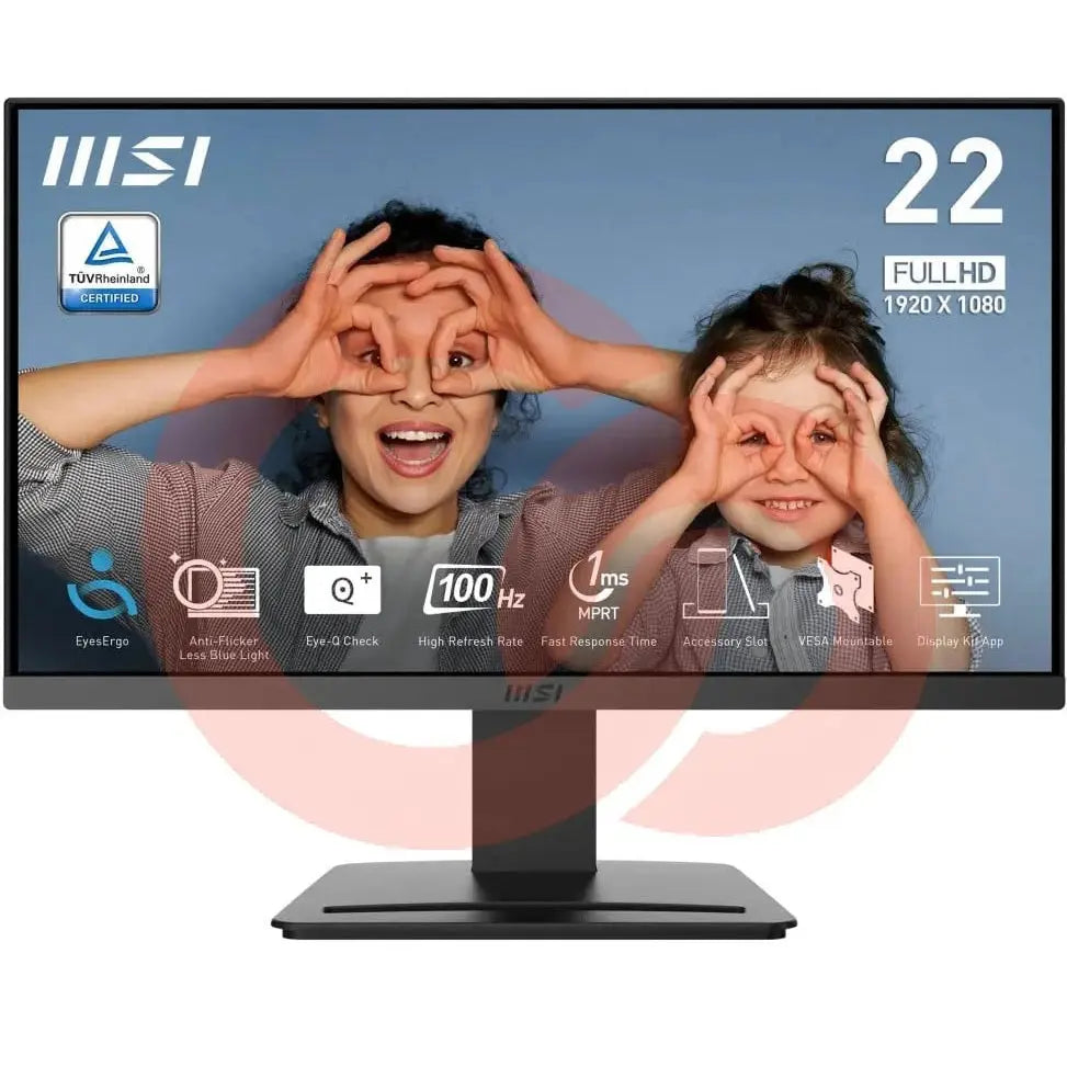 Msi Pro MP223 E2 – Écran 21.45” Full HD 100 HZ (MP223-E2)(9S6-3PB9CH-018) MSIMaroc | Connecto.ma