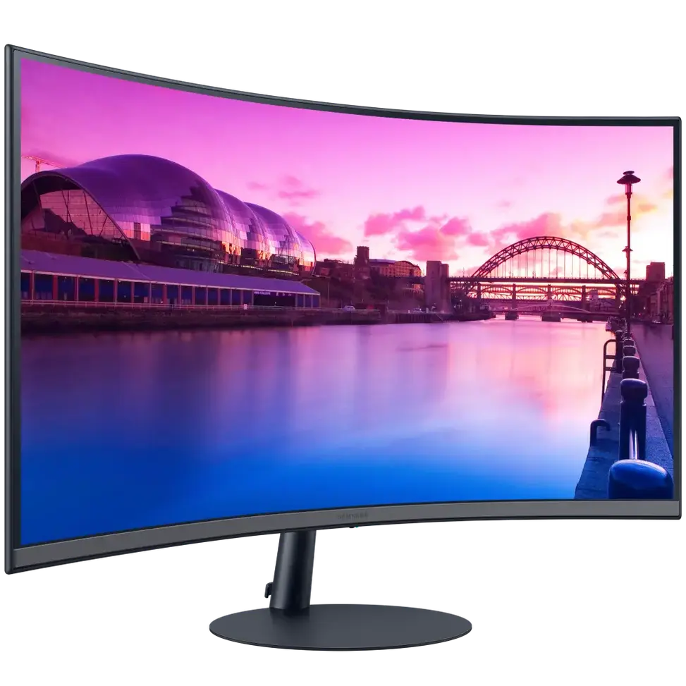 Samsung S39C – Moniteur incurvé 27″ Full HD — vue 2 — Connecto.ma