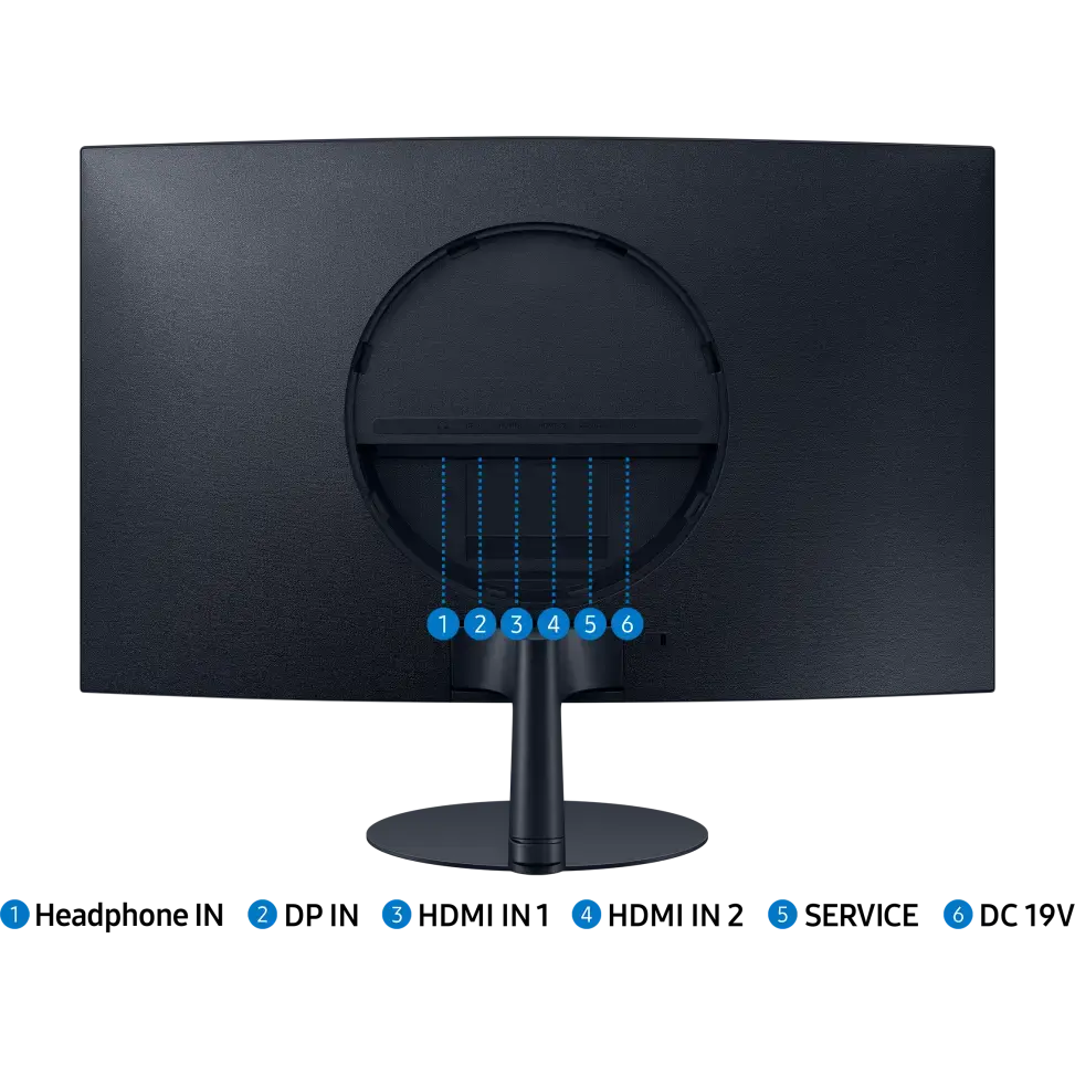 Samsung S39C – Moniteur incurvé 27″ Full HD — vue 4 — Connecto.ma