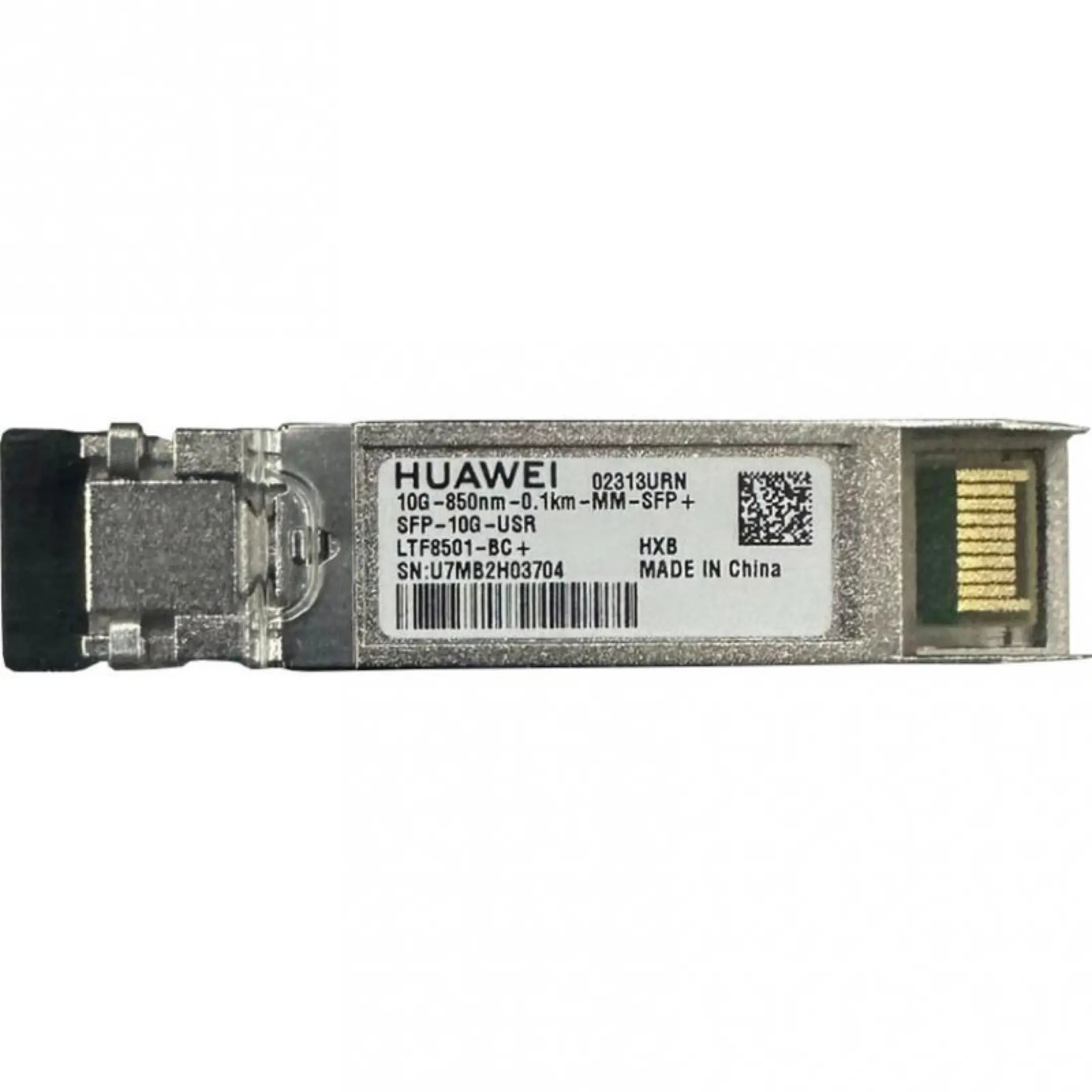 Émetteur-récepteur Huawei Optical SFP+, 10GE Multi-mode Module – 850nm,0.1km,LC (02313URN) HUAWEI