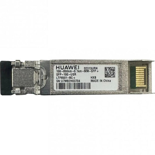 Émetteur-récepteur Huawei Optical SFP+, 10GE Multi-mode Module – 850nm,0.1km,LC (02313URN) HUAWEI
