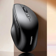 Souris sans fil Bluetooth Ugreen Silencieuse Ergonomique 2,4GHz — vue 3 — Connecto.ma