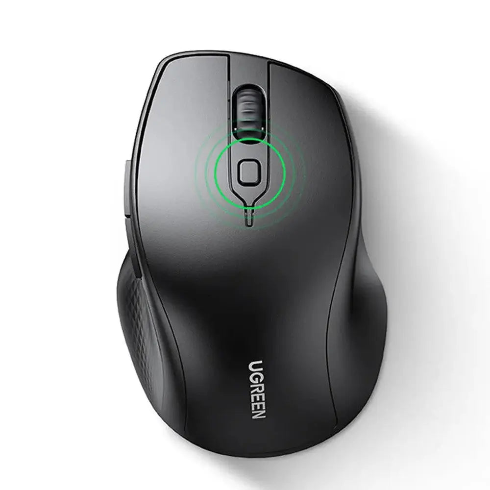 Souris sans fil Bluetooth Ugreen Silencieuse Ergonomique 2,4GHz — vue 5 — Connecto.ma