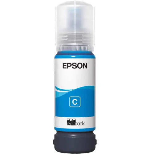 Epson 108 Cyan – Bouteille d’encre Epson EcoTank d’origine (C13T09C24A) Connecto.ma