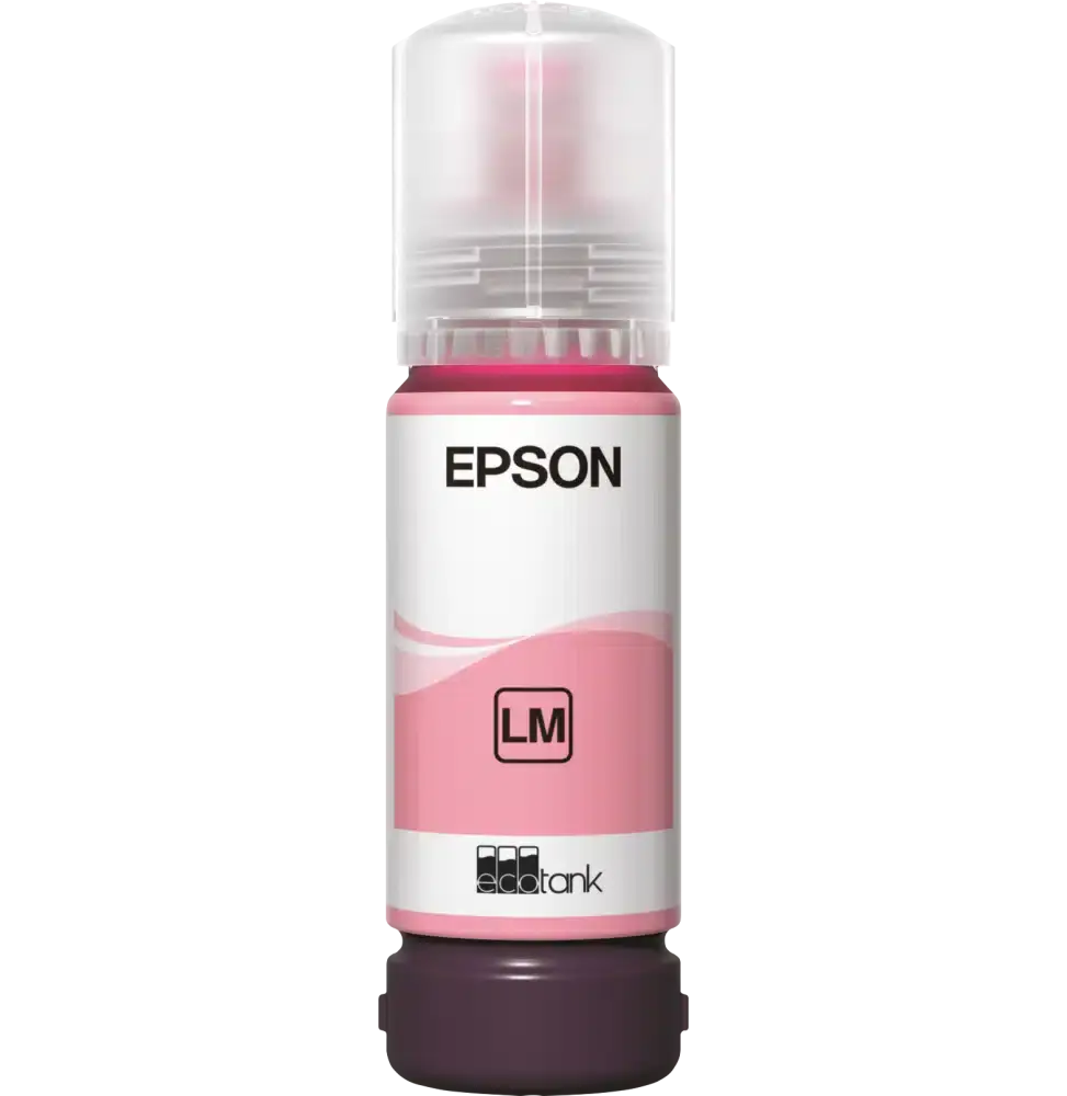 Epson 108 Magenta clair – Bouteille d’encre Epson EcoTank d’origine (C13T09C64A) Connecto.ma