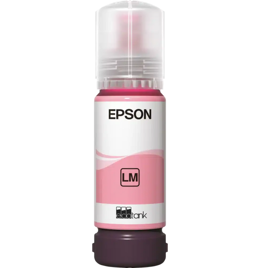Epson 108 Magenta clair – Bouteille d’encre Epson EcoTank d’origine (C13T09C64A) Connecto.ma