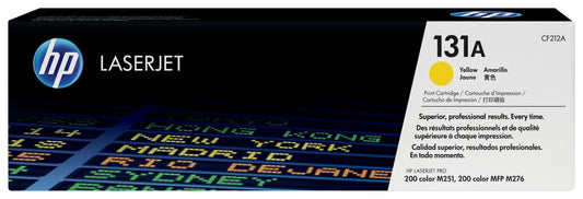 HP 131A Jaune – Toner HP LaserJet d’origine (CF212A) Connecto.ma