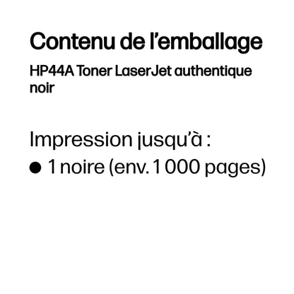 Toner HP44A LaserJet – Noir (CF244A) Hewlett Packard