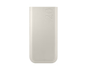 Batterie externe Samsung 20 000 mAh 45W EB-P4520 Sandy Beige — Maroc