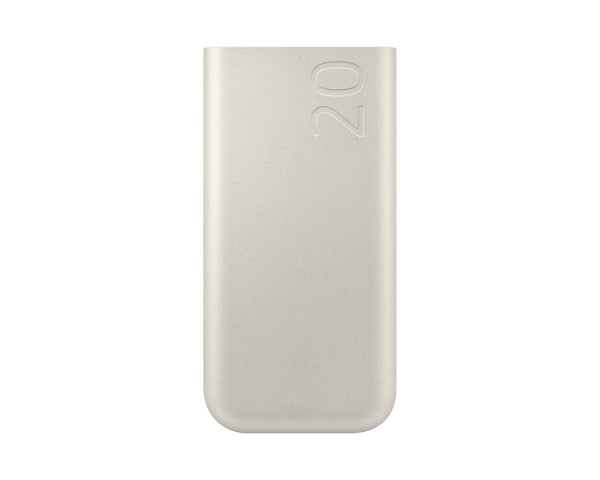 Batterie externe Samsung 20 000 mAh 45W EB-P4520 – Super Fast Charging (Beige)