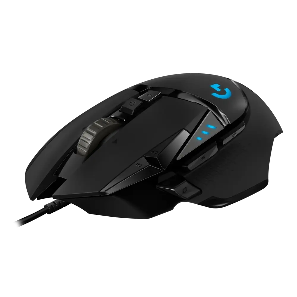 Logitech G502 Hero RGB – Souris Gaming Haute Précision — vue 4 — Connecto.ma