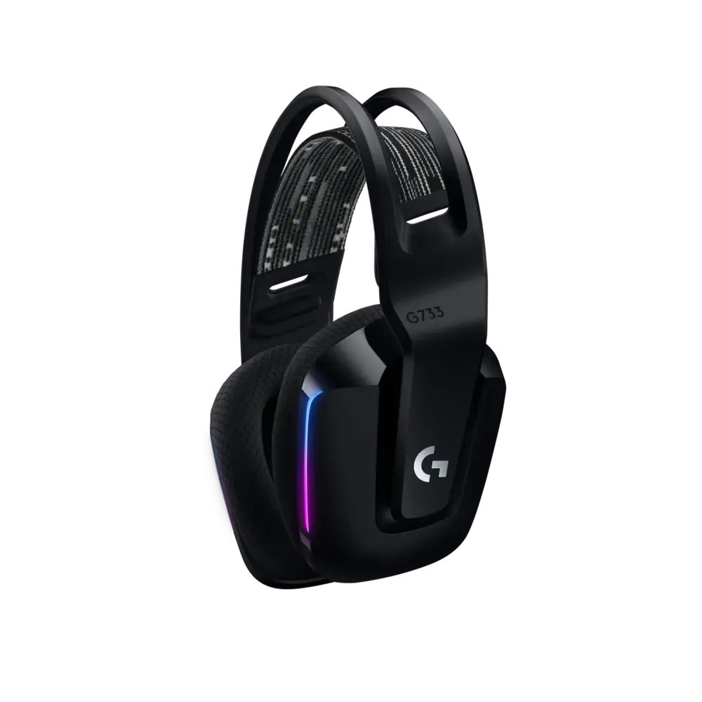 Logitech G733 Lightspeed NOIR – Casque Gaming Sans Fil RGB | — vue 3 — Connecto.ma