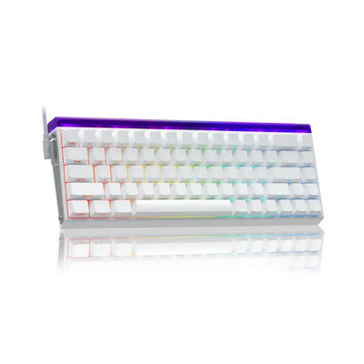 Clavier AULA Hero 68 HE Interrupteur magnétique (Blanc) — Connecto.ma