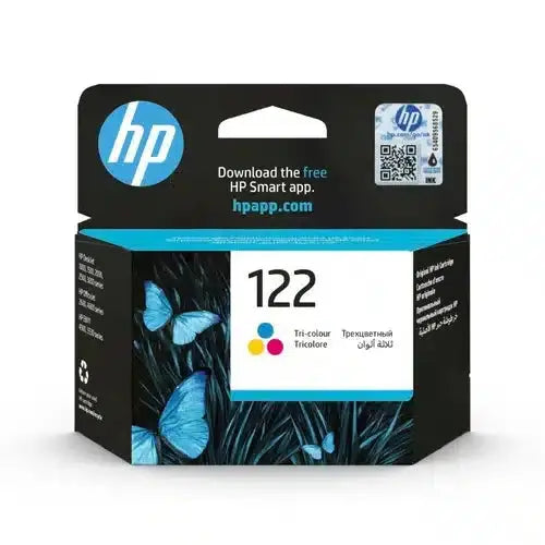 HP 122 trois couleurs – Cartouche d’encre HP d’origine — Connecto.ma