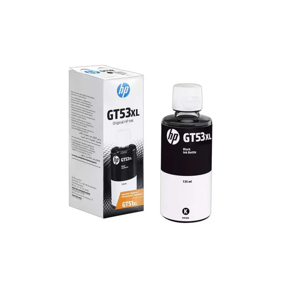 Bouteille d’encre HP GT53XL 135ML – Noir (1VV21AE) Hewlett Packard