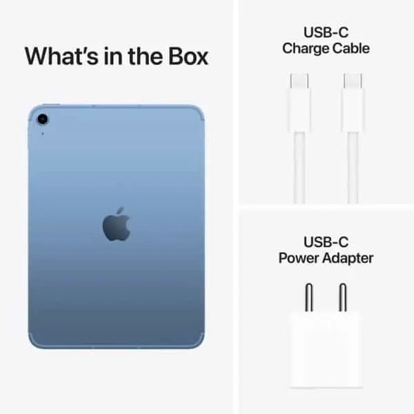 Apple iPad Air (4 génération) –Wi-Fi, 256 Go, Bleu — vue 2 — Connecto.ma