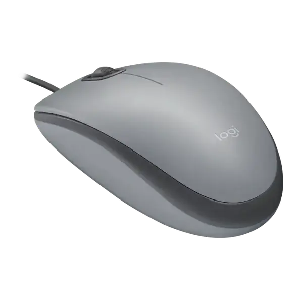 Souris Logitech M110 Silent – Gris — vue 3 — Connecto.ma