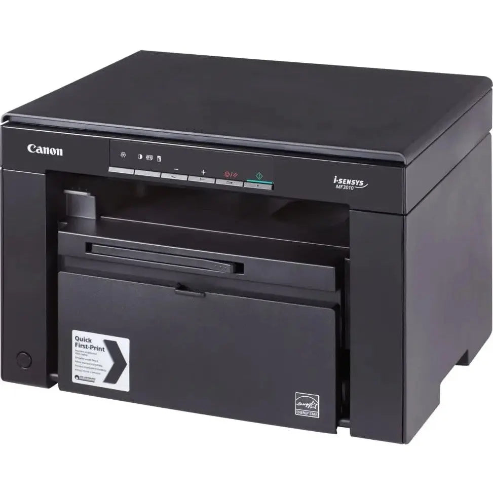 Imprimante Canon A4 Multifonction Laser Monochrome i-SENSYS MF3010 +2 Toner 725 — vue 3 — Connecto.ma