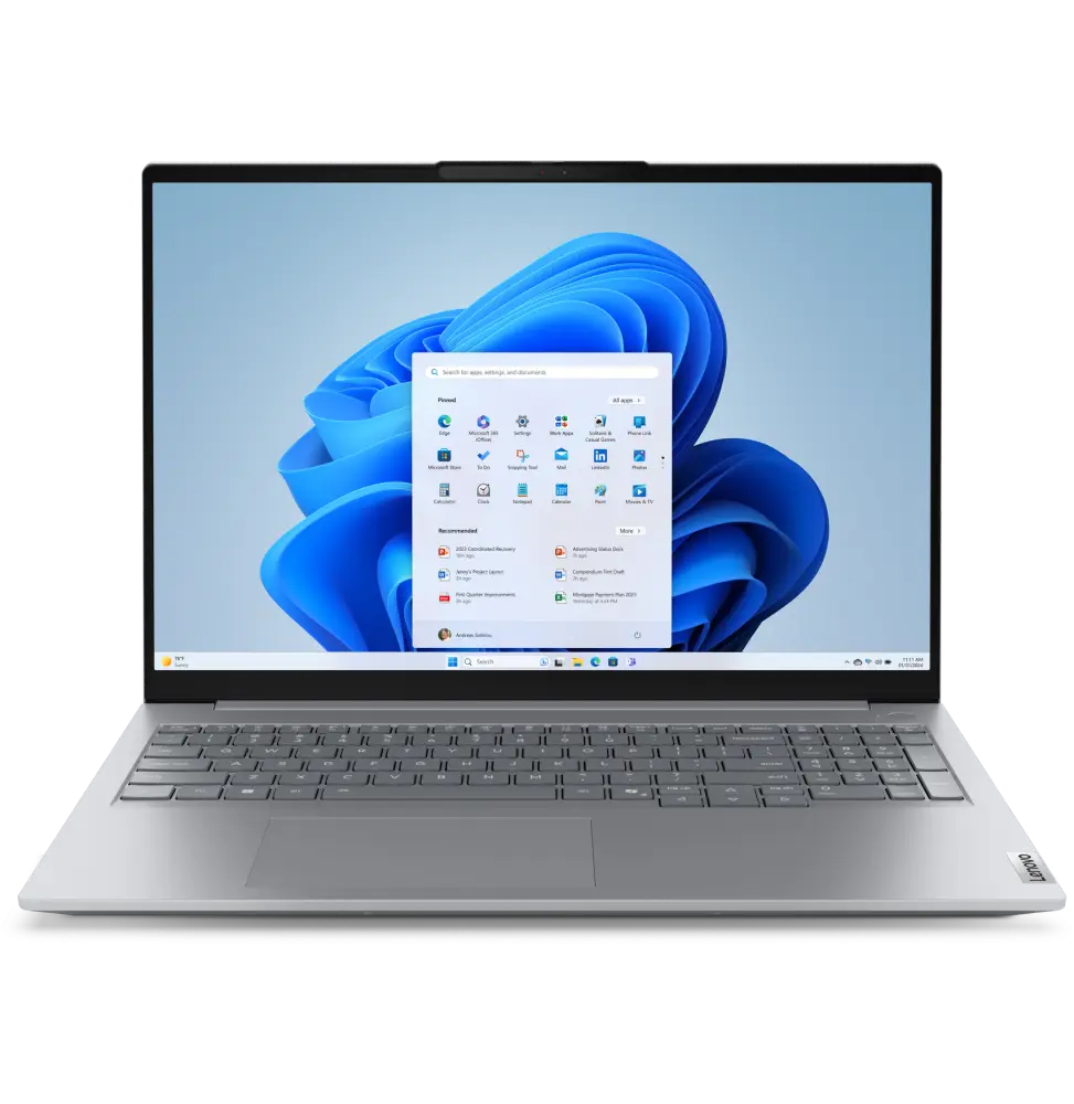 Ordinateur Portable Lenovo ThinkBook 16 G8 IAL – Ultra 7 S2 (21SK001MTP) Connecto.ma