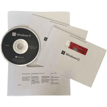 Microsoft Windows 11 Pro 64 bits Français OEM DVD – Licence PC FQC-10532