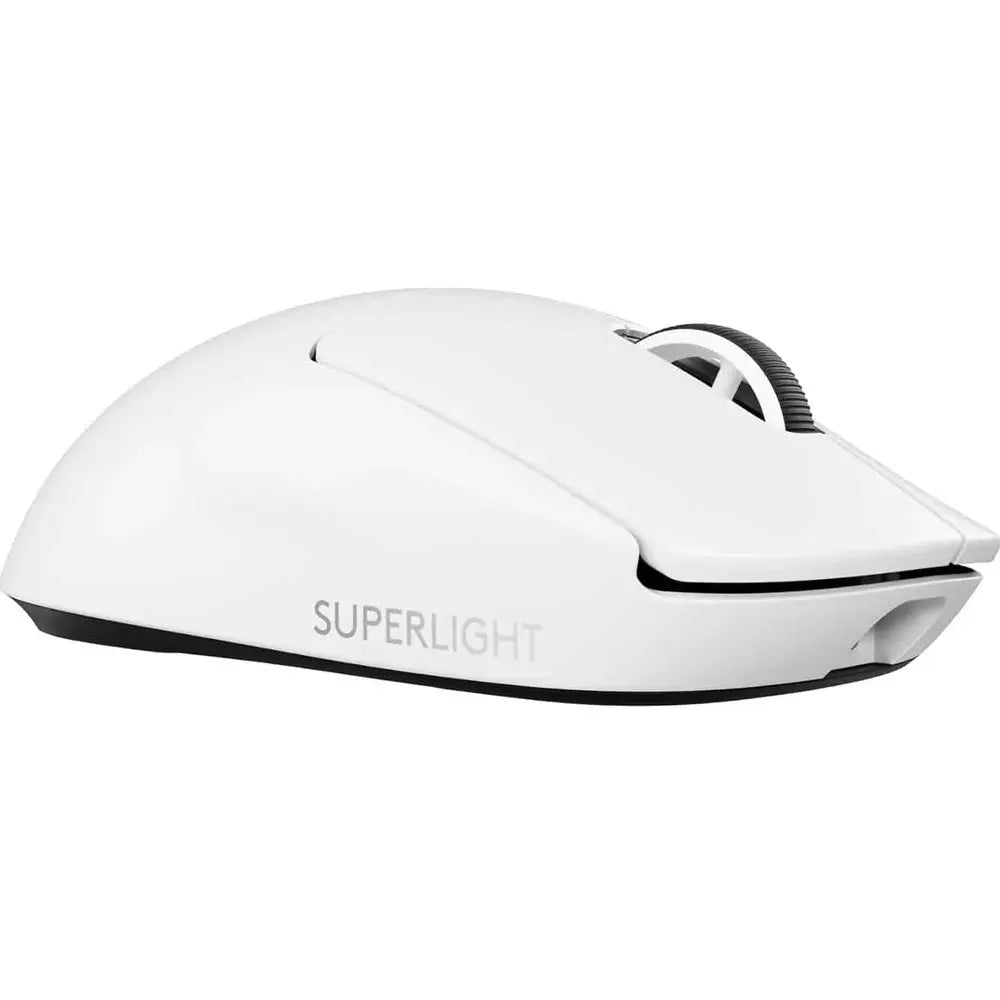 Souris gaming Logitech G Pro X Superlight 2 – Blanche, sans fil — vue 2 — Connecto.ma