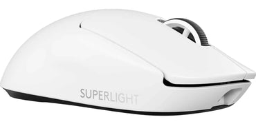 Souris gaming Logitech G Pro X Superlight 2 – Blanche, sans fil (910-006639) Connecto.ma