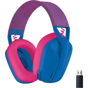 Casque gaming Bluetooth ultra-léger Logitech G435 bleu — Connecto.ma