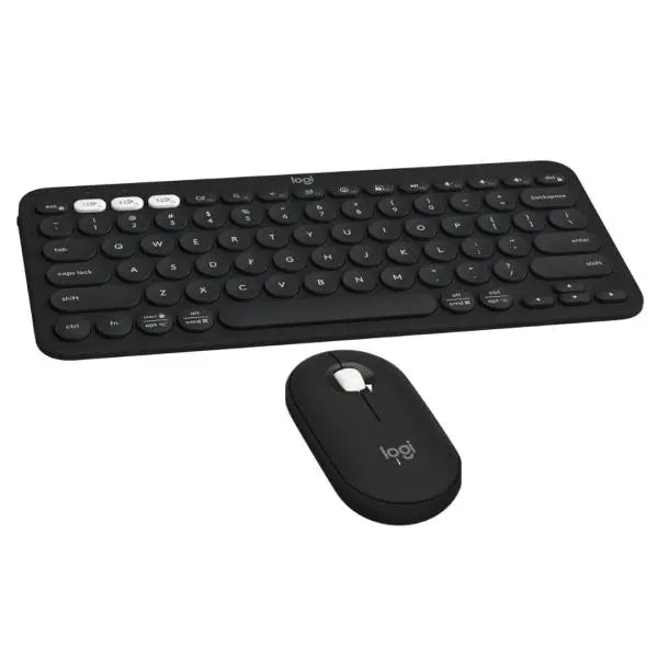 Logitech Pebble 2 Combo – Clavier Souris Sans Fil Bluetooth – GRAPHITE (920-012209) Connecto.ma