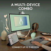 Logitech Pebble 2 Combo – Clavier Souris Sans Fil Bluetooth – GRAPHITE — vue 4 — Connecto.ma