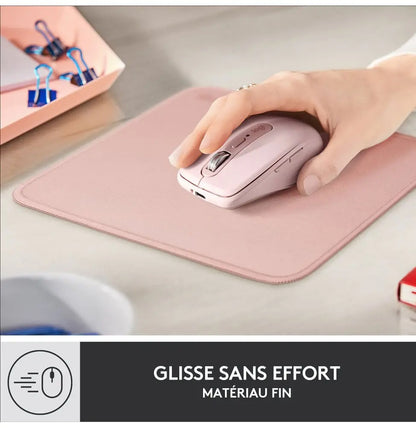 Tapis de Souris Logitech Studio Series – DARKER ROSE (956-000050) Connecto.ma