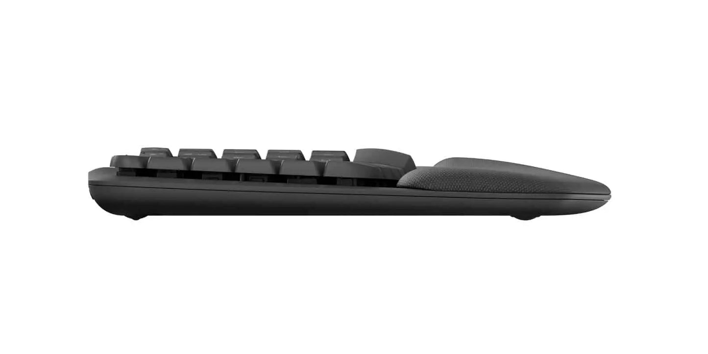 Logitech Wave Keys clavier RF sans fil + Bluetooth AZERTY Français Graphite (920-012286) Connecto.ma