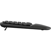 Logitech Wave Keys clavier RF sans fil + Bluetooth AZERTY Français Graphite — vue 5 — Connecto.ma