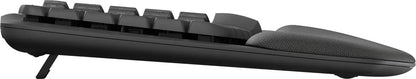 Logitech Wave Keys clavier RF sans fil + Bluetooth AZERTY Français Graphite (920-012286) Connecto.ma