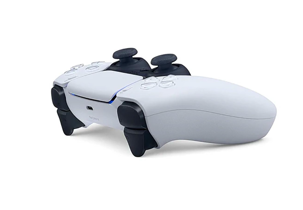 Manette Sony DualSense Blanc - vue de dessus pavé tactile - Connecto.ma