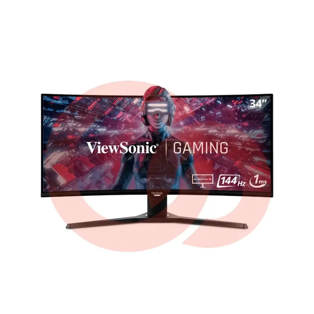 VIEWSONIC Ecran Gaming Incurvé 34″ -144HZ ( VX3418-2KPC) — Connecto.ma