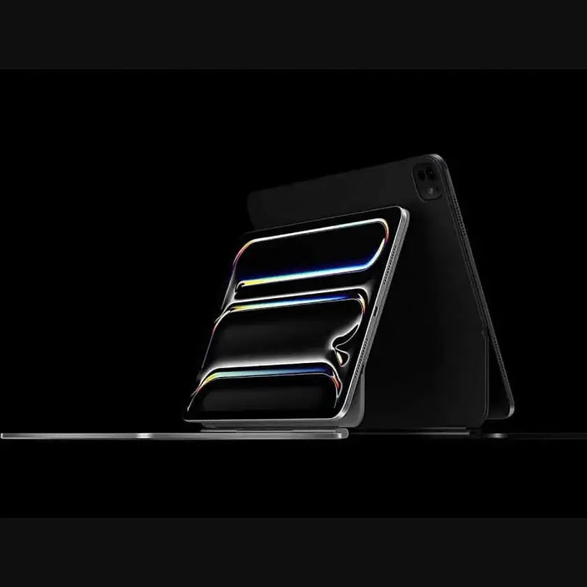 Apple iPad Pro 13’’ WIFI + CELLULAR 256GB WITH STANDARD GLASS Space Black — vue 2 — Connecto.ma