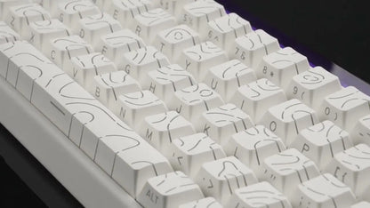 Keycaps Blancs pour Clavier – Compatibles RGB AULAMaroc | Connecto.ma