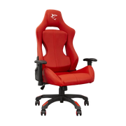 Chaise Gamer White Shark Monza – Rouge — vue 2 — Connecto.ma