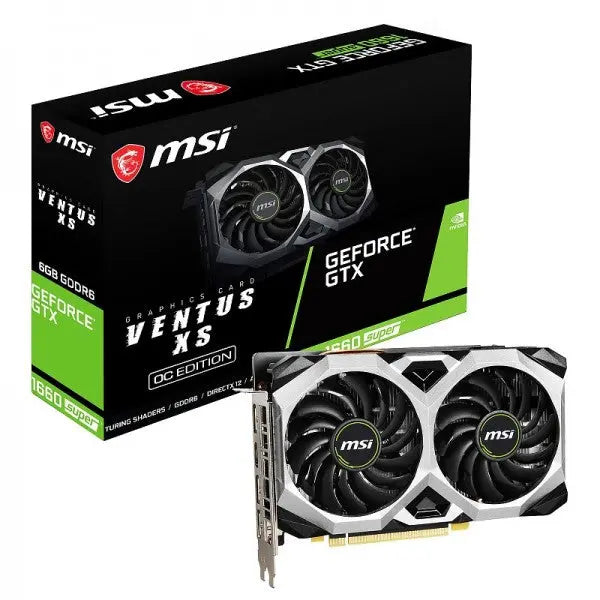 Cartes graphiques MSI GeForce GTX 1660 SUPER VENTUS XS OC 6GB GDDR6 (MSIGTX1660S) Connecto.ma