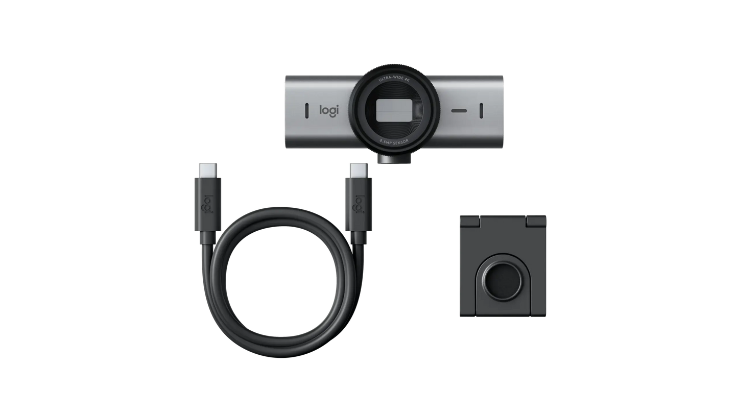Logitech MX Brio 4K Ultra HD Webcam Graphite | Connecto.ma