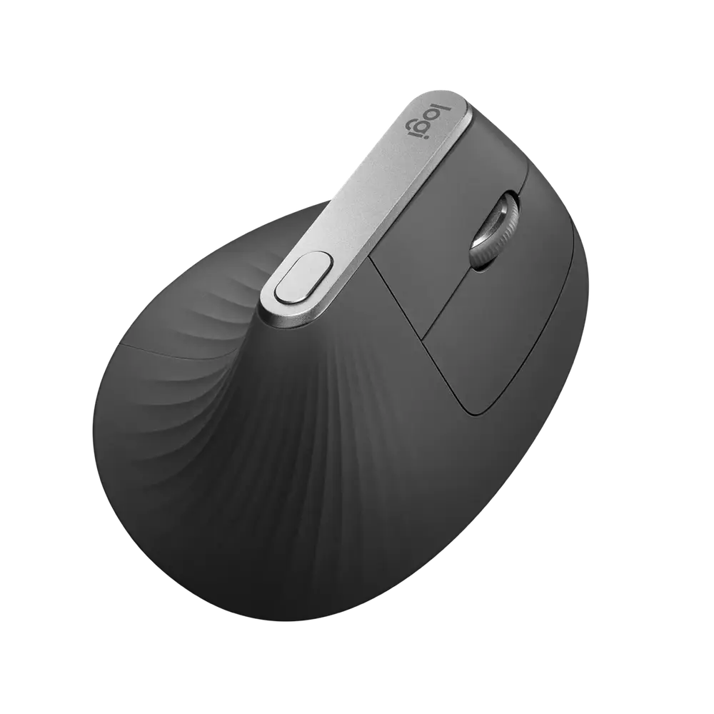 Souris Ergonomique Logitech MX Vertical Bluetooth (Graphite) — vue 2 — Connecto.ma