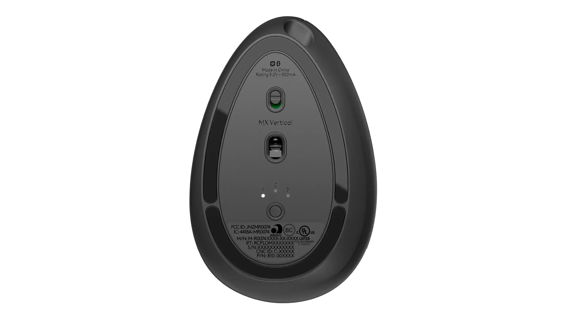 Logitech MX Vertical – Souris Logitech Ergonomique Sans fil bluetooth Graphite Connecto.ma