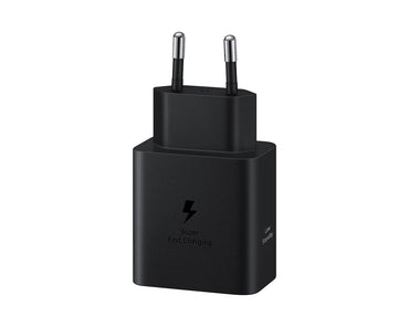 Chargeur Samsung EP-T4511 45W — vue avant — câble USB-C inclus
