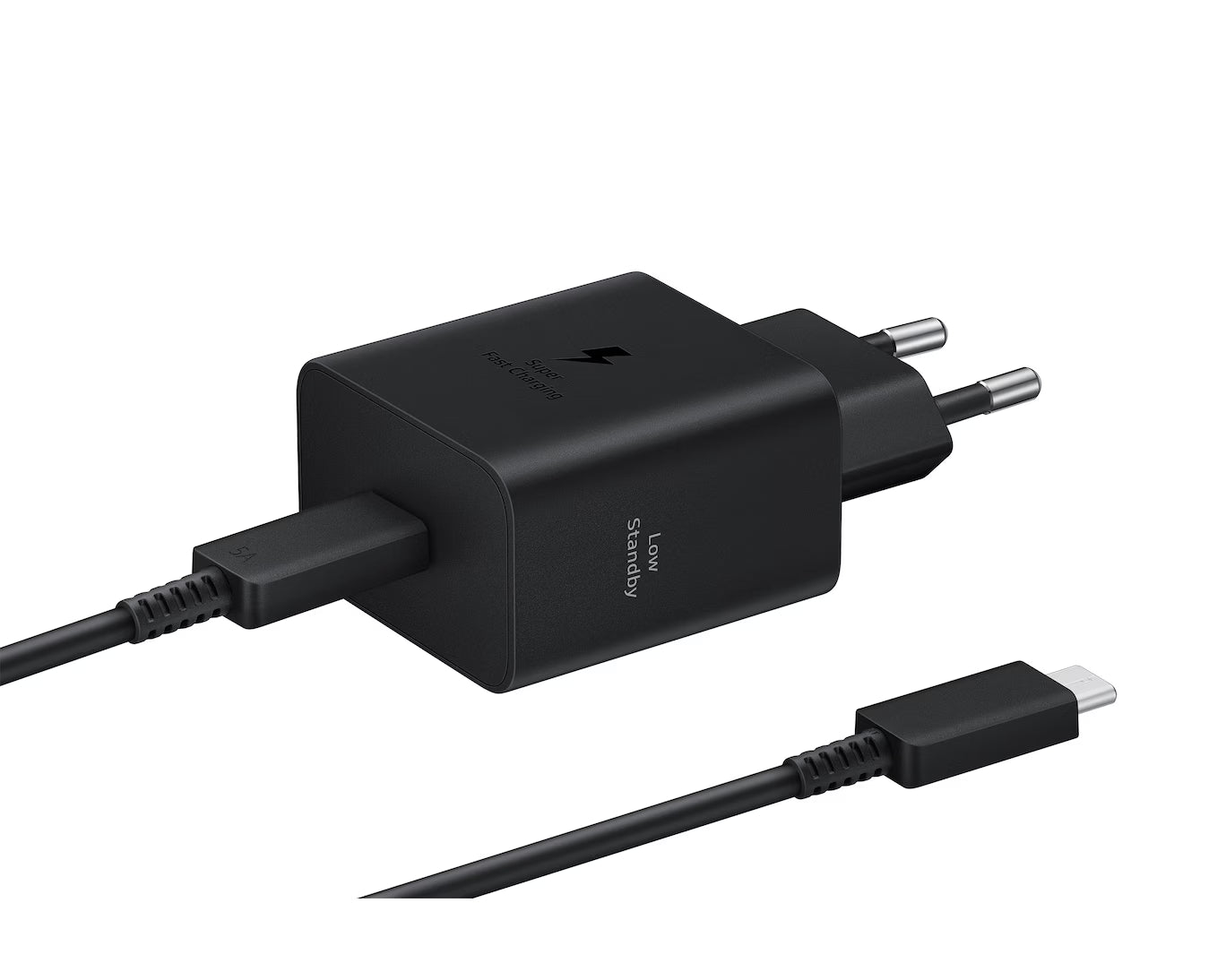 Chargeur Samsung EP-T4511 45W — vue arrière — compact et léger