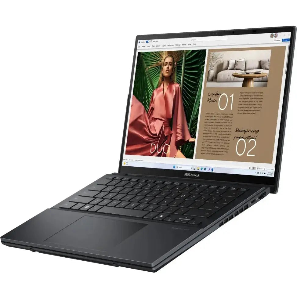 Asus Zenbook Duo UX8406CA Ordinateur portable – Ultra 9 — vue 7 — Connecto.ma