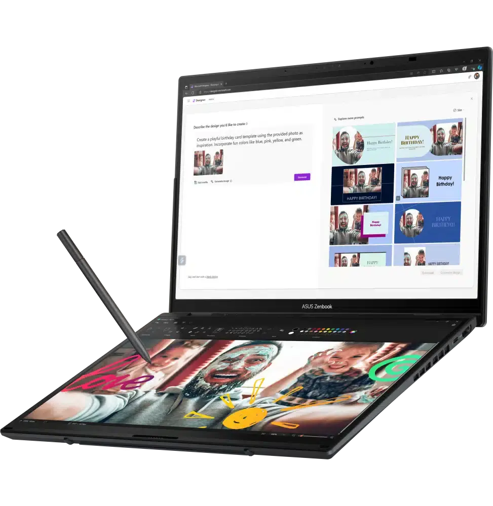 Ordinateur portable Asus Zenbook Duo UX8406CA – Ultra 9 (UX8406CA-PZ043W) Connecto.ma