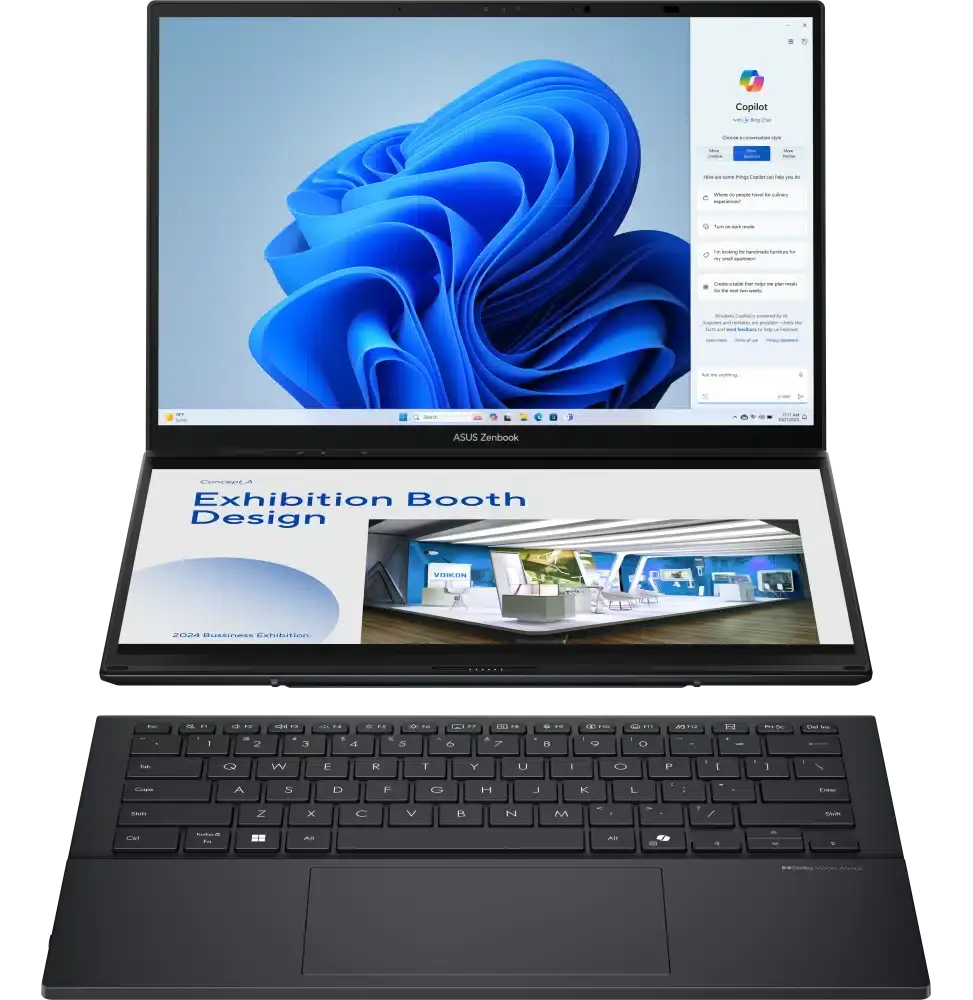 Ordinateur portable Asus Zenbook Duo UX8406CA – Ultra 9 (UX8406CA-PZ043W) Connecto.ma