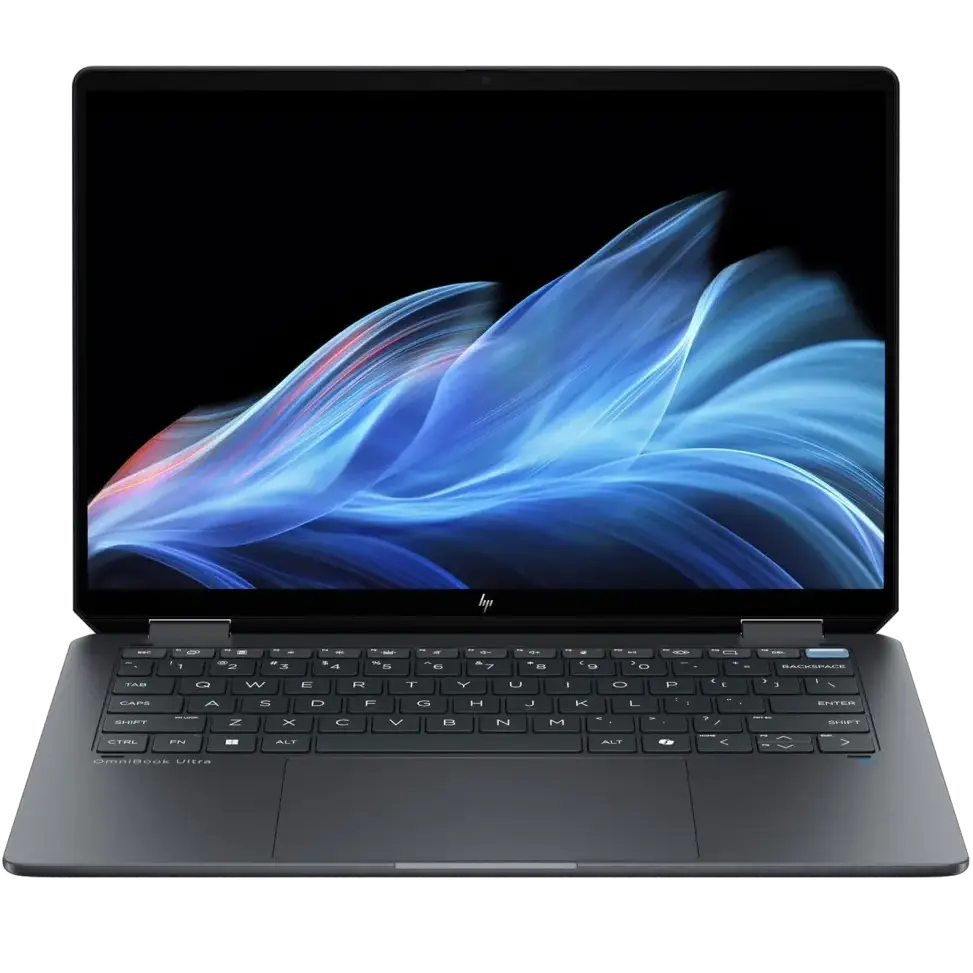 PC Portable 2-en-1 HP OmniBook Ultra Flip 14 Core Ultra 7 — vue 2 — Connecto.ma