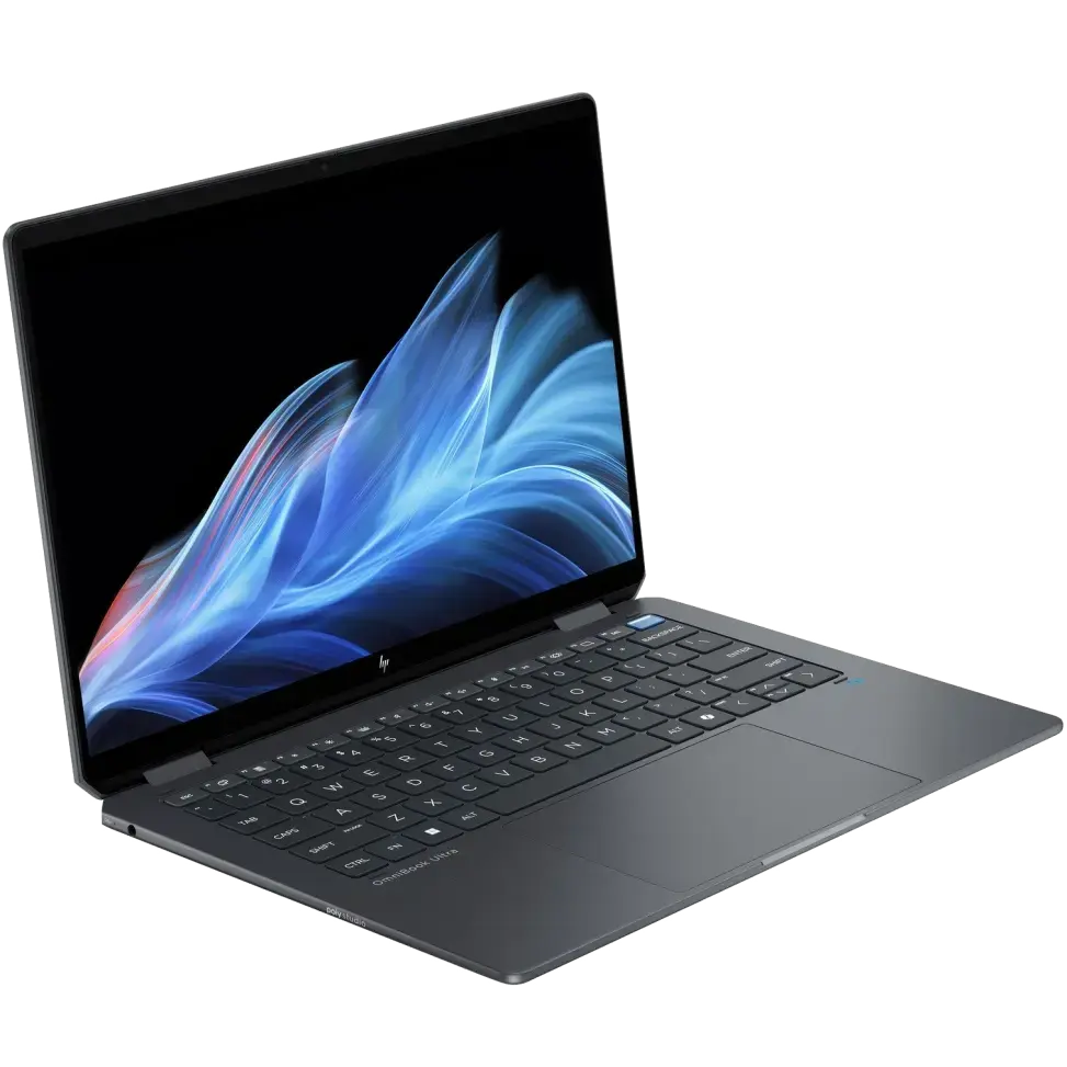 HP OmniBook Ultra Flip AI Ultra 5 — vue 3 — Connecto.ma